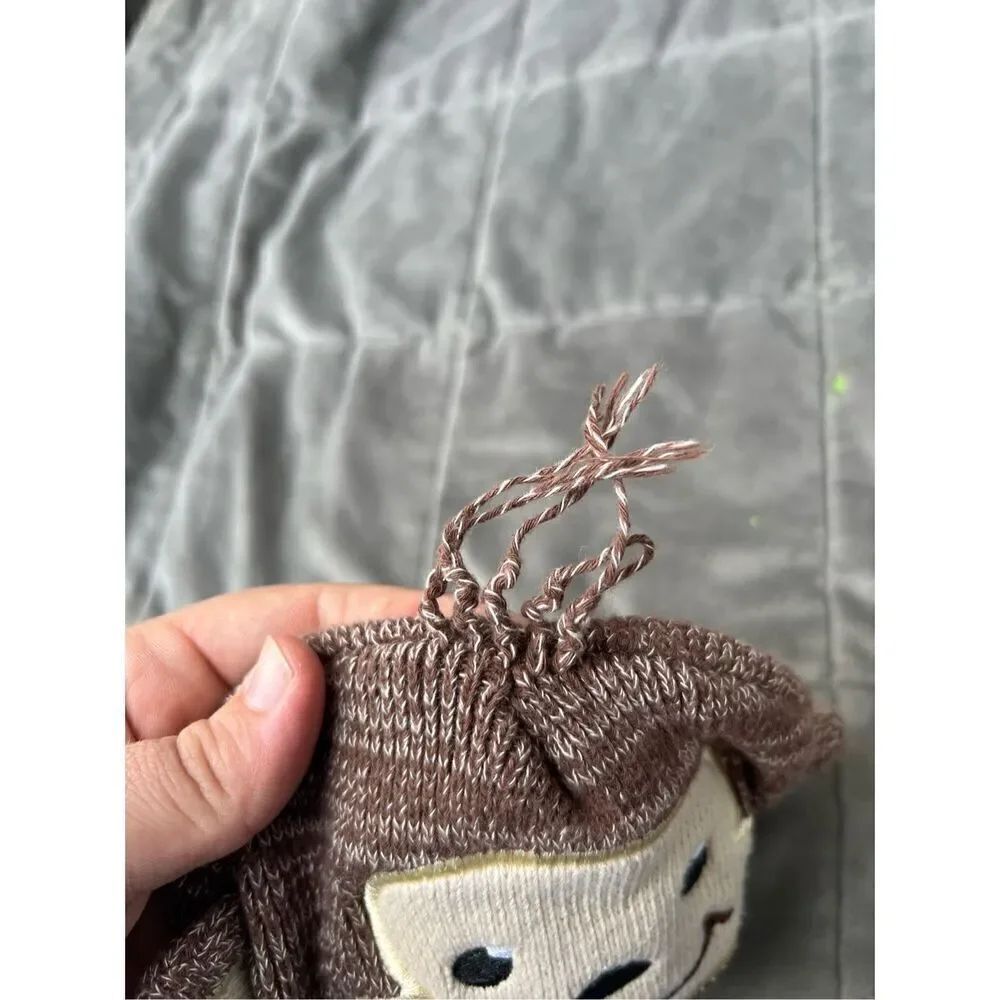 Monkey Baby Hat - Picture 4 of 5